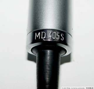 MD405S Telefunken Sennheiser West Germany vintage dynamic cardioid 