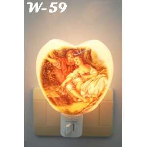   Wall Plug in Oil Lamp Warmer Night Light #W59 