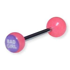  Bad Girl Tongue Barbell: Health & Personal Care