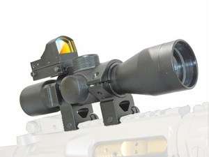 223 4x Scope and Mini Red Dot Combo Great Deal  