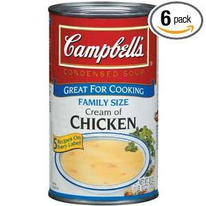 Campbells Cream of Chicken Soup, 26 Ounce (Pack of 6)  