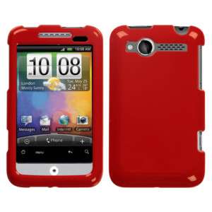 HTC WILDFIRE 6225 AT&T GRAPHIC HARD CASE SOLID RED  