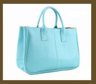 Women Lady Classic PU Leather Large Capacity Handbag Shoulder Bag Tote 