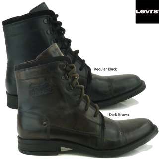 Brand New Levis Savage Lace Up Leather Boots  