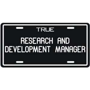   Research And Development Manager  License Plate Occupations Home