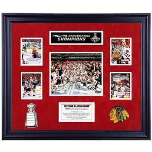   2010 Stanley Cup Champions Framed Collage with Logo: Sports & Outdoors