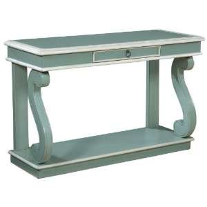  Ty Pennington Sofa Table with Blue Moon & Mother of Pearl 