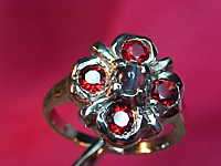 Rare Exciting Russian ALEXANDRITE RUBY 14kt Ring  