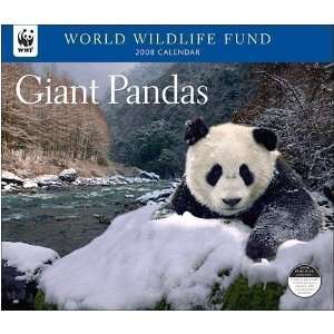    Giant Pandas WWF 2008 Deluxe Wall Calendar