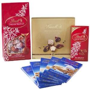 Lindts Milk Chocolate Collection  Grocery & Gourmet Food