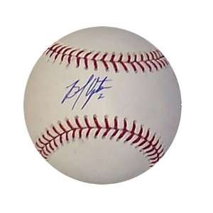  B.J. Upton Autographed Baseball   BJ: Sports & Outdoors