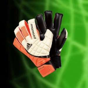  Adidas Fingersave Ultimate Goalkeeper Gloves White/Orange 