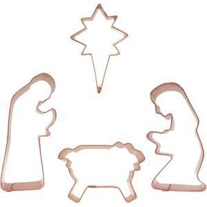  Nativity Scene Cookie Cutters (Set 1)