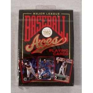  MLB 1992 Baseball Aces Playing Card Deck 