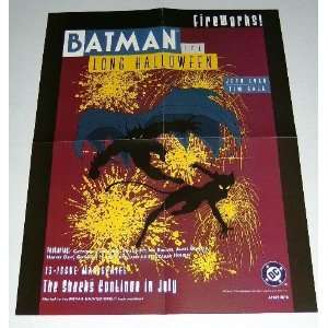  1997 Batman and Catwoman the Long Halloween 2 sided 22 by 