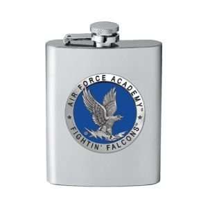  Air Force Falcons Colored Logo Flask