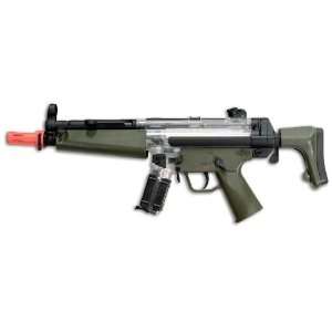 AfterMath Lycaon Submachine Airsoft Rifle with Clear Receiver and 