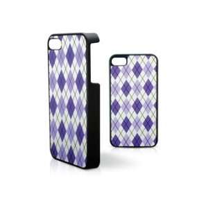   Case, Stain resistant Argyle Fabric  Purple Cell Phones & Accessories