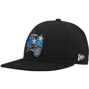 NBA New Era Orlando Magic Black Logo 59FIFTY Fitted Hat  