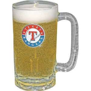  Texas Rangers Glass Mug Style Candle