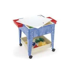    Mobile Mite Sand and Water Table with 4 Casters Toys & Games