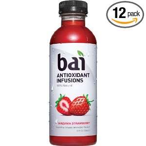 Bai, Tanzania Strawberry, 100% Natural Antioxidant Infused Beverage 
