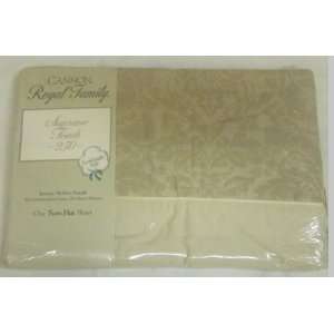   Family Supreme Touch One Twin Flat Sheet Brown Floral: Home & Kitchen