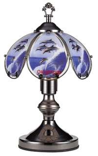 dolphin Touch Lamp 14 inch  