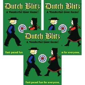  Dutch Blitz   3 Pack (Bible Games Company) Toys & Games