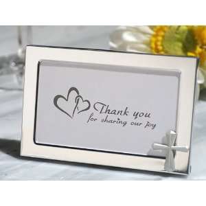  First Communion Frame Favors  Silver Cross