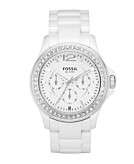 Customer Reviews for Fossil Watch, Womens White Ceramic Bracelet 38mm 