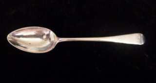 Antique Circa 1700s RARE Abraham Dubois Sterling Silver Spoon 