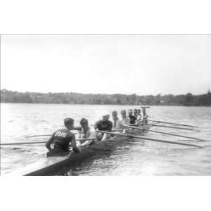  Yale varsity crew practicing 24X36 Giclee Paper