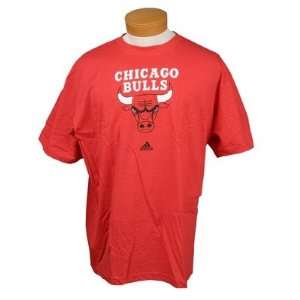  Chicago Bulls Red T Shirt Size Large