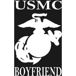  USMC BOYFRIEND Eagle, Globe & Anchor white window or 