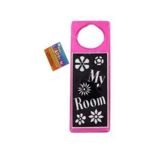 24 Packs of design a door hanger ready to color 6 asst pictures/colors