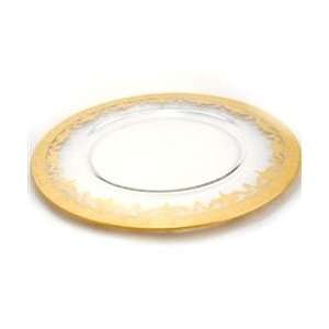  Arte Italica Vetro Gold Charger Plate: Kitchen & Dining