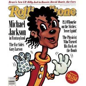  Michael Jackson (illustration), 1987 Rolling Stone Cover 