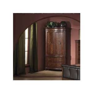  Lafayette Tv Armoire With Braided Veneer Accent Border 