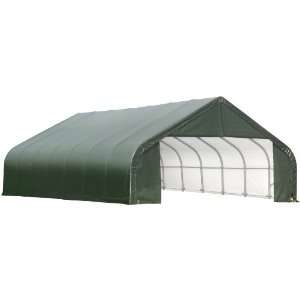  ShelterLogic 84824 Green 26x40x12 Peak Style Shelter 