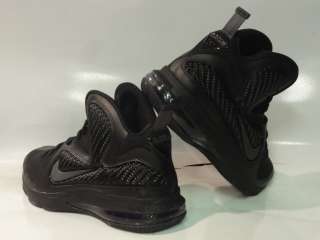 Nike Lebron 9 Black Sneakers Boys Size 6.5  