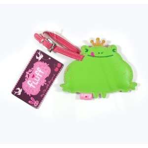  Frog Prince Luggage Tag by Fluff