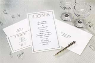 Wilton 50 Love Wedding Invitation Kit RETIRED  