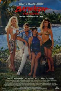 Baywatch Movie Poster Pamela Anderson David Hasselhoff  