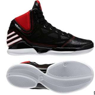   adizero Derrick ROSE 2.5 Shoes 2012 Black Red White Trainers 2.0