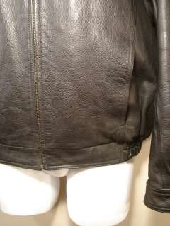 Vintage WILSONS Leather Classic Motorcycle Jacket M  