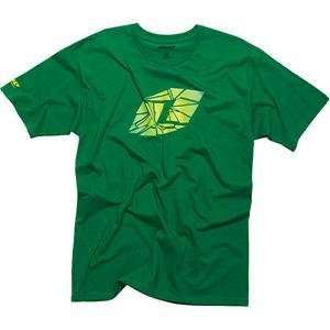  One Industries Shatter T Shirt   Small/Green Automotive