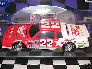 22 BOBBY ALLISON 1985 MILLER MONTE CARLO WITH CASE  