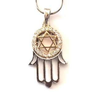   Kabbalah Necklace Evil Eye Charm Nr10602: Arts, Crafts & Sewing