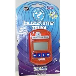  Buzztime Handheld Trivia Challenge   Sports Toys & Games